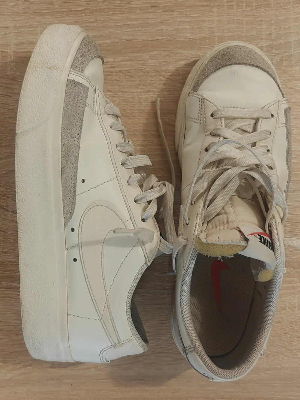 Nike Blazer Low Platform Triple Sail White Women’s Sneakers Size 8.5